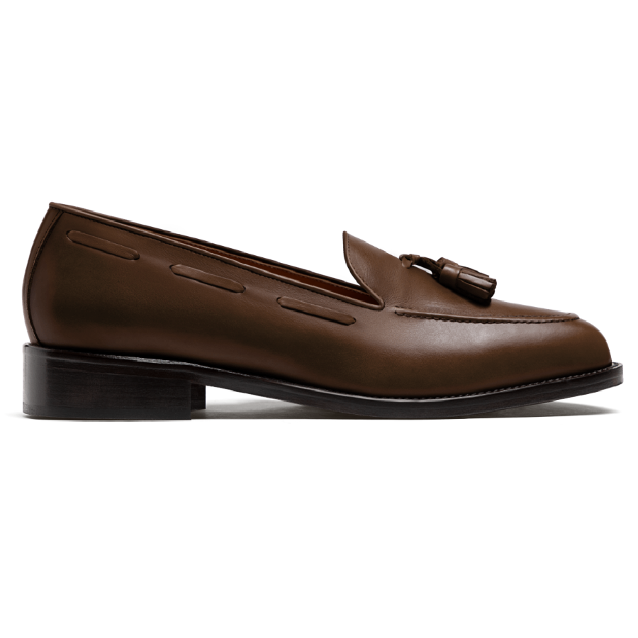 Brown Tassel loafers